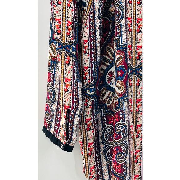 Faded Glory Blouse Womens Plus Size L V Neck Cold Shoulder Sleeve - Picture 10 of 12